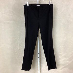Vince Black Wool Blend Side Strapping Pants 8